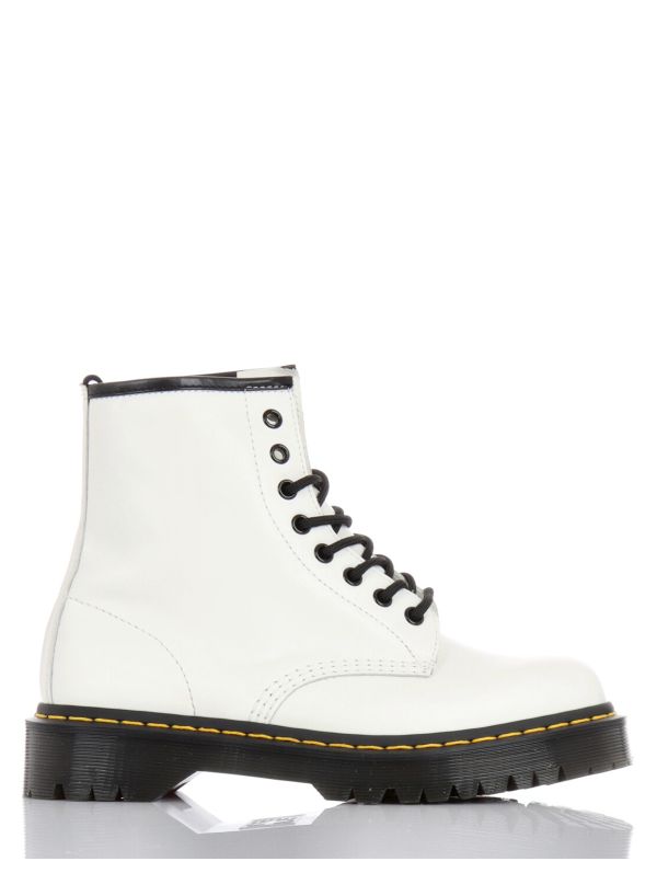 Anfibi 26499100 1460 BEX WHT SMOOTH Dr. Martens